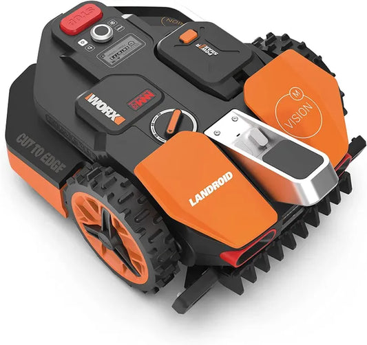 Robot tondeuse connecté WORX LANDROID VISION - Jusqu'à 800m² - WR208E (Sans fil)