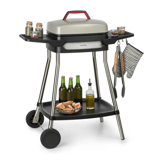 Barbecue électrique KLARSTEIN en Acier inoxydable 2000 W Noir